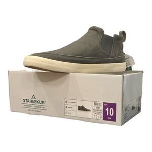 Staheekum Men's Gray Slip-On Sneakers